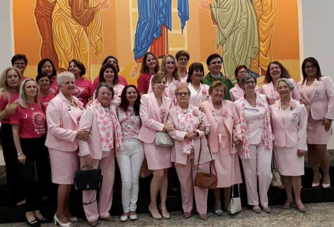 Missa de abertura do outubro rosa em Joinville