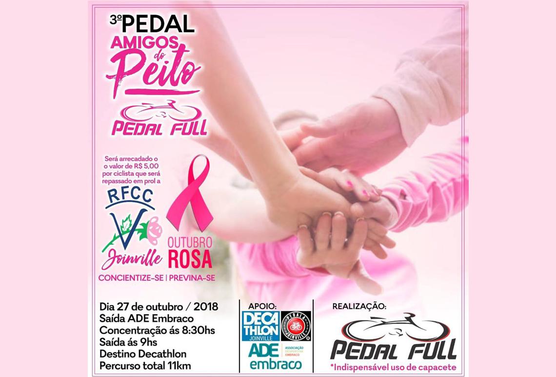 Pedal Amigos do Peito Rdede Feminina de Joinville